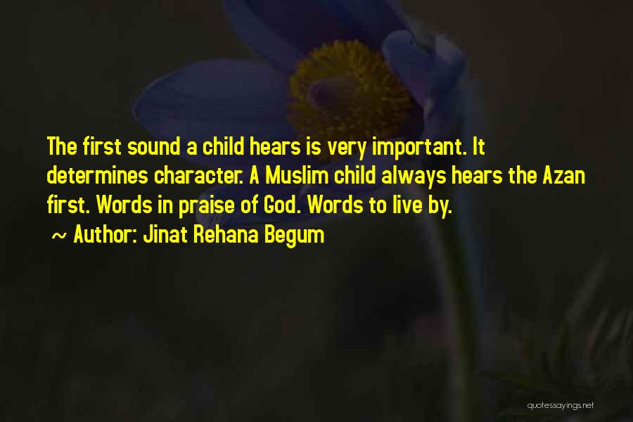 God Hears Quotes By Jinat Rehana Begum