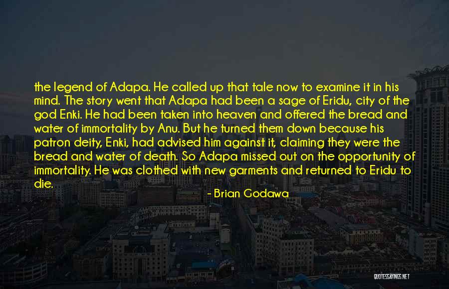 God Heaven Quotes By Brian Godawa
