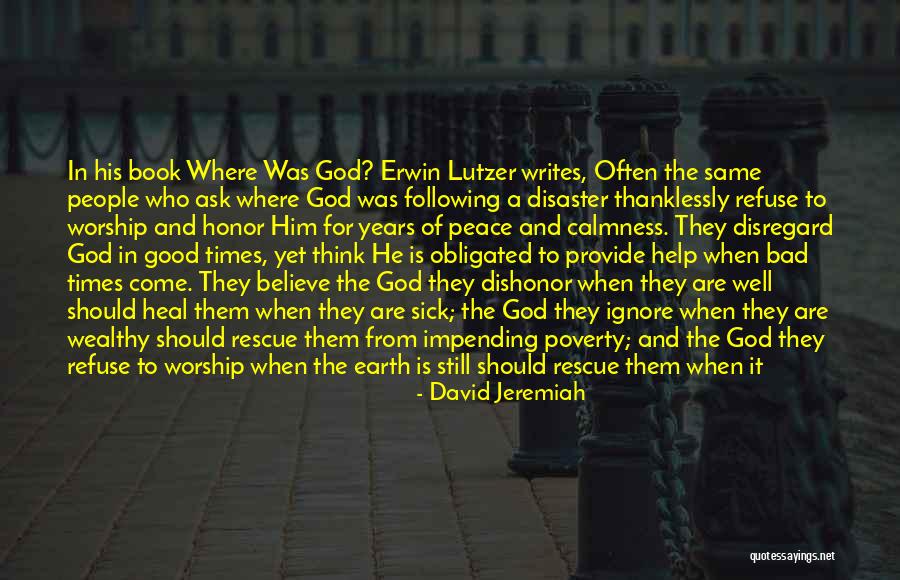 God Help Me Heal Quotes By David Jeremiah God Help Me Heal Quotes By David Jeremiah