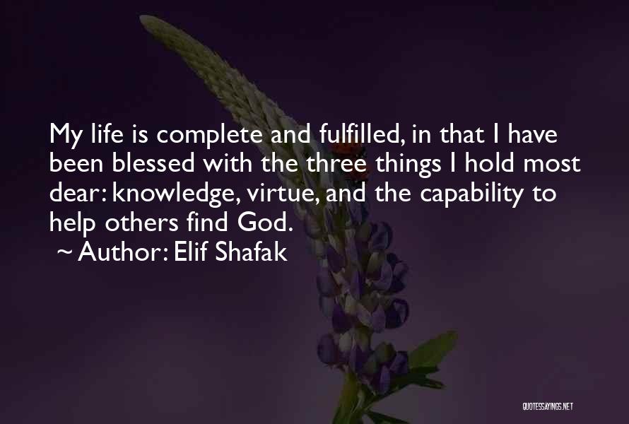God Help Others Quotes By Elif Shafak