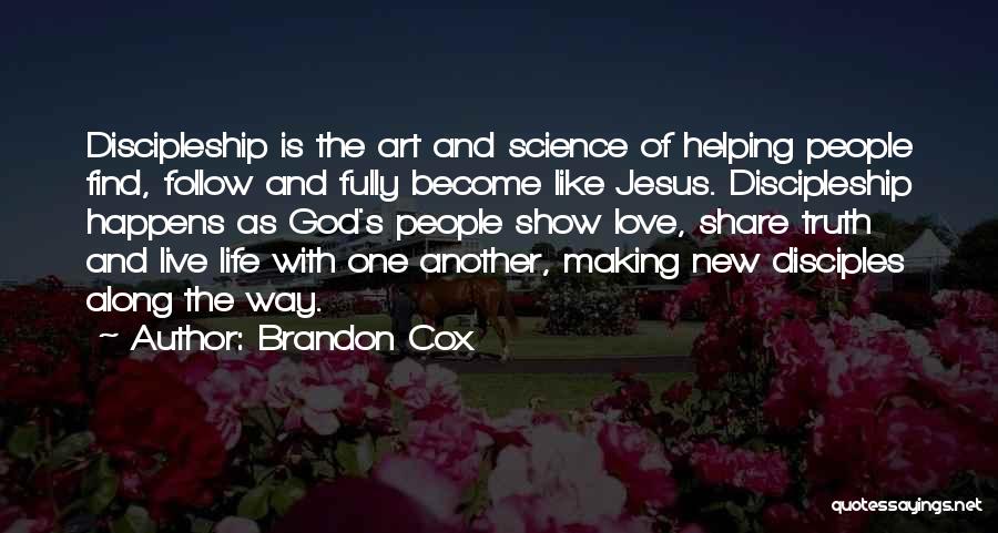 God Helping You Find Love Quotes By Brandon Cox
