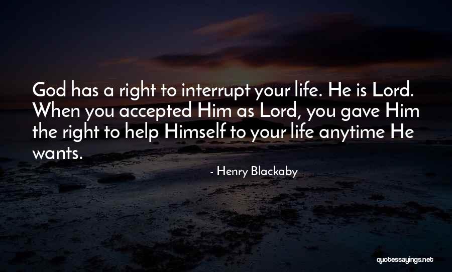 God Helping You In Life Quotes By Henry Blackaby