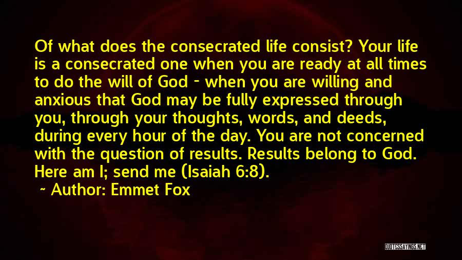 God Here Quotes By Emmet Fox