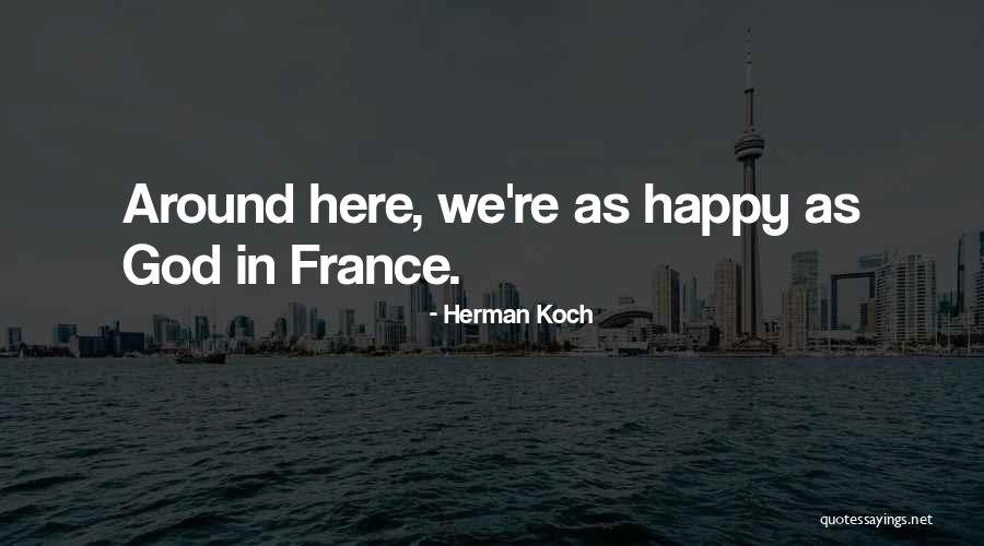 God Here Quotes By Herman Koch