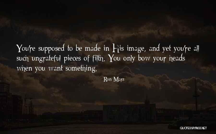 God Humanity Quotes By Ron Marz God Humanity Quotes By Ron Marz