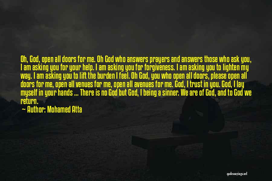 God I Trust In You Quotes By Mohamed Atta