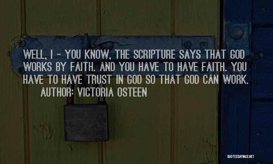 God I Trust In You Quotes By Victoria Osteen