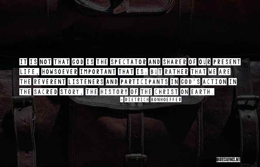 God Important Quotes By Dietrich Bonhoeffer God Important Quotes By Dietrich Bonhoeffer