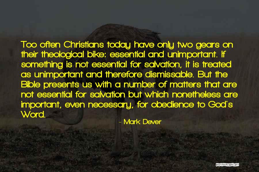 God Important Quotes By Mark Dever God Important Quotes By Mark Dever