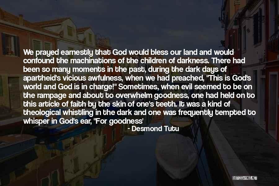 God In Charge Quotes By Desmond Tutu God In Charge Quotes By Desmond Tutu