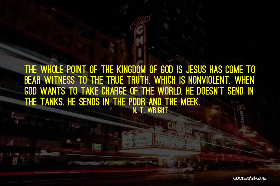 God In Charge Quotes By N. T. Wright