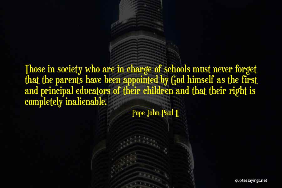 God In Charge Quotes By Pope John Paul II