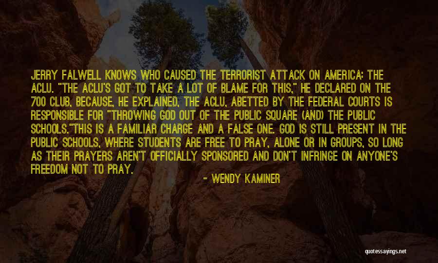 God In Charge Quotes By Wendy Kaminer God In Charge Quotes By Wendy Kaminer