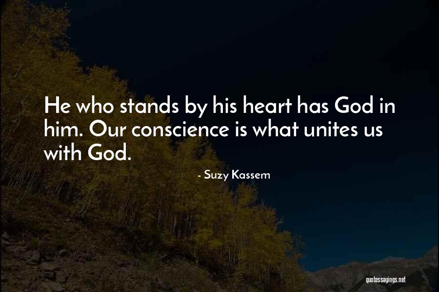God In Our Hearts Quotes By Suzy Kassem