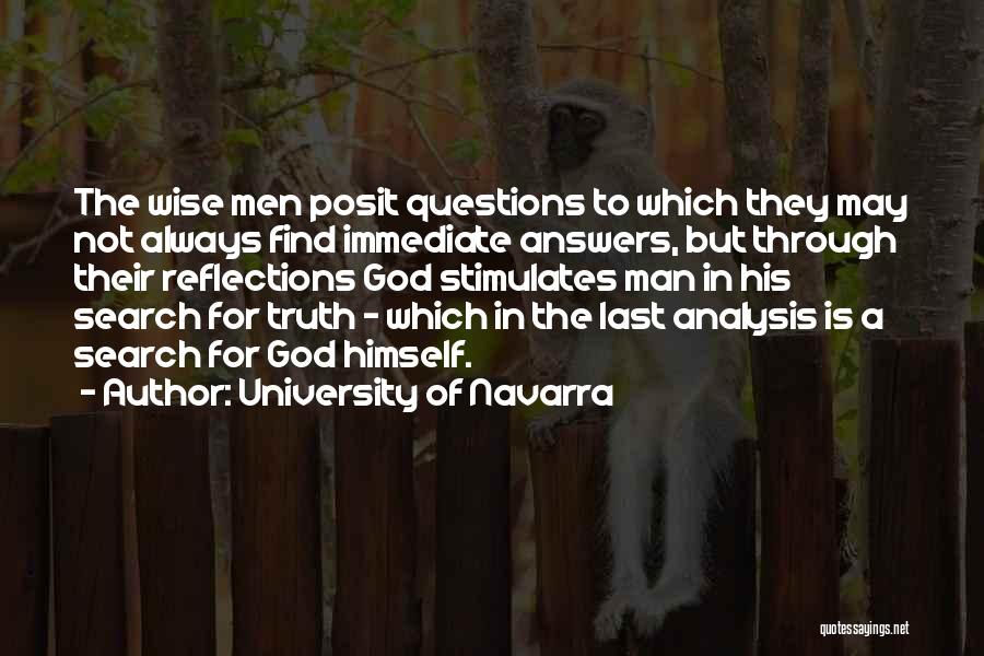 God In Search Of Man Quotes By University Of Navarra