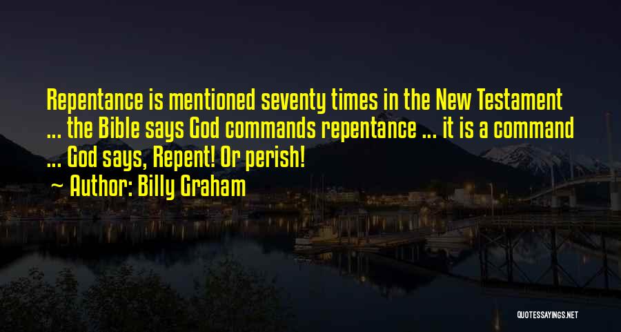 God In The New Testament Quotes By Billy Graham