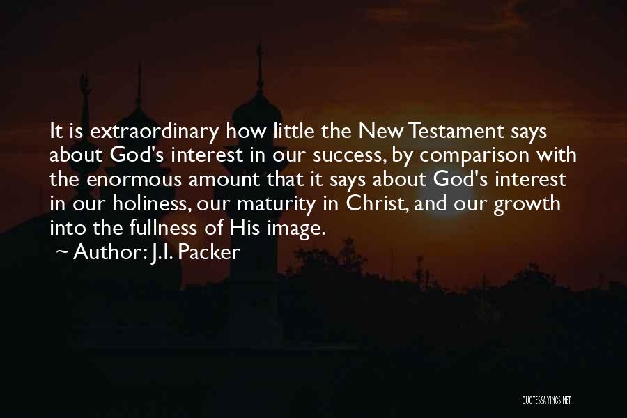 God In The New Testament Quotes By J.I. Packer