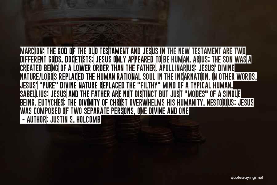 God In The New Testament Quotes By Justin S. Holcomb