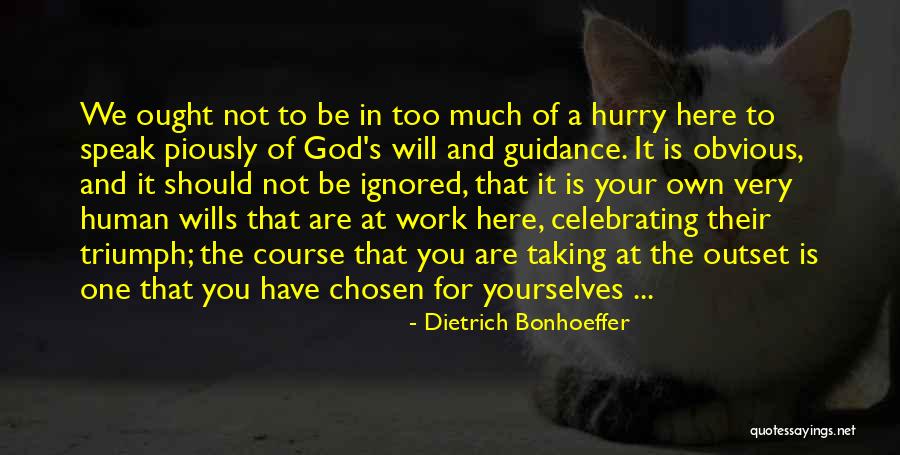 God In Your Marriage Quotes By Dietrich Bonhoeffer