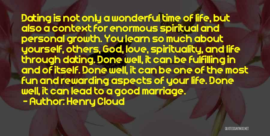 God In Your Marriage Quotes By Henry Cloud