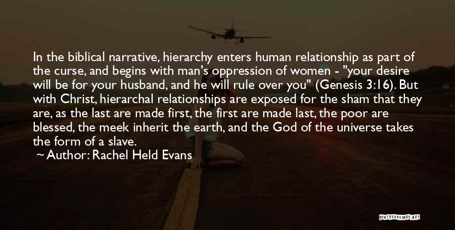 God In Your Relationship Quotes By Rachel Held Evans