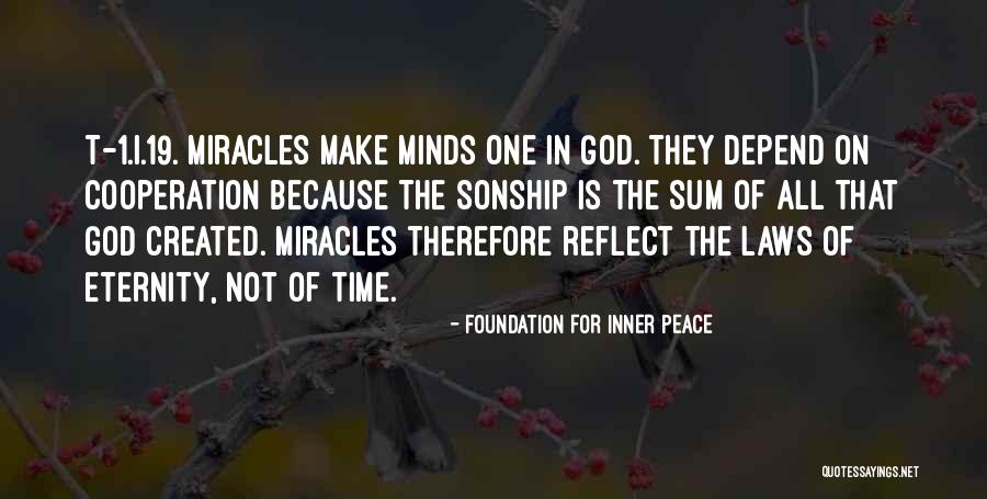 God Inner Peace Quotes By Foundation For Inner Peace