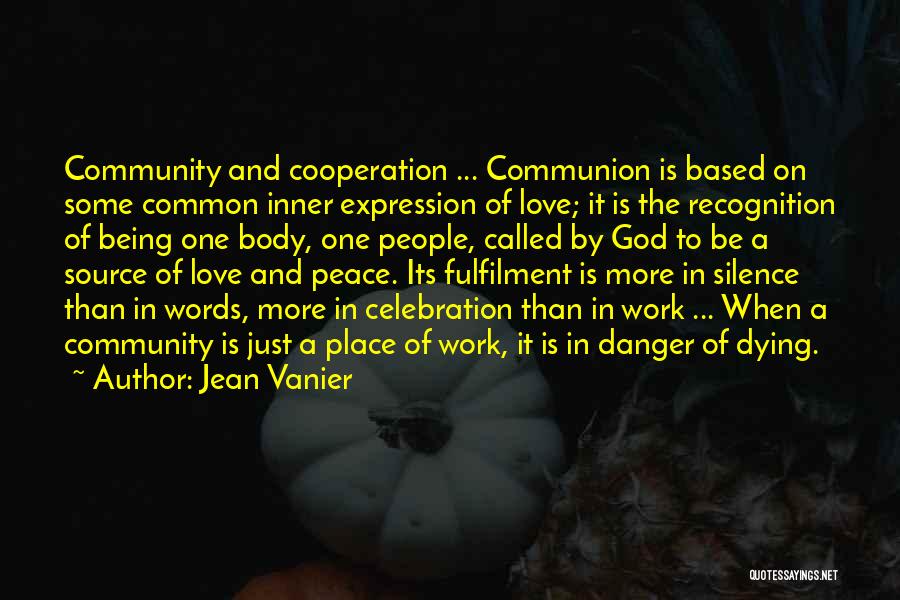 God Inner Peace Quotes By Jean Vanier