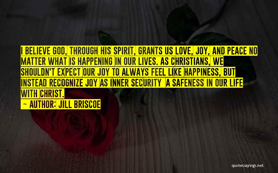 God Inner Peace Quotes By Jill Briscoe