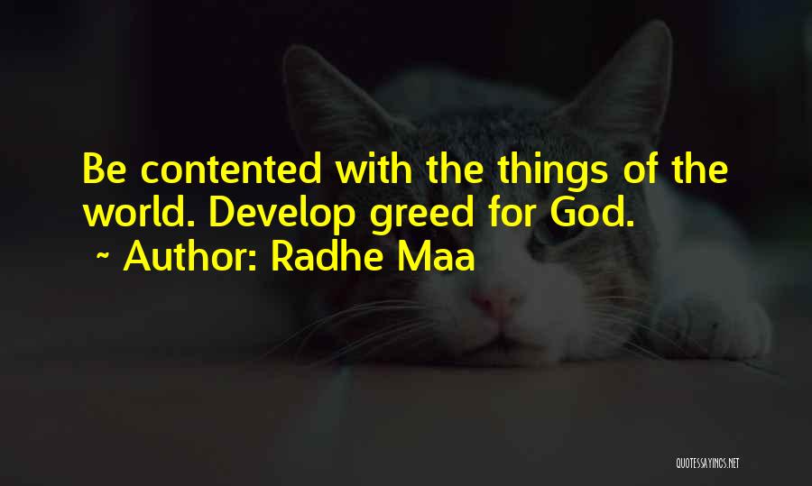 God Inner Peace Quotes By Radhe Maa