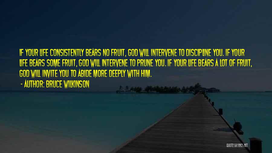 God Intervene Quotes By Bruce Wilkinson