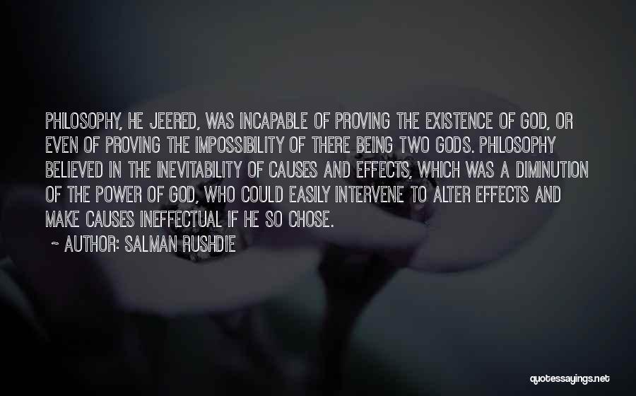 God Intervene Quotes By Salman Rushdie