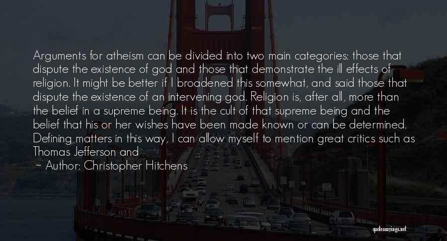 God Is All That Matters Quotes By Christopher Hitchens