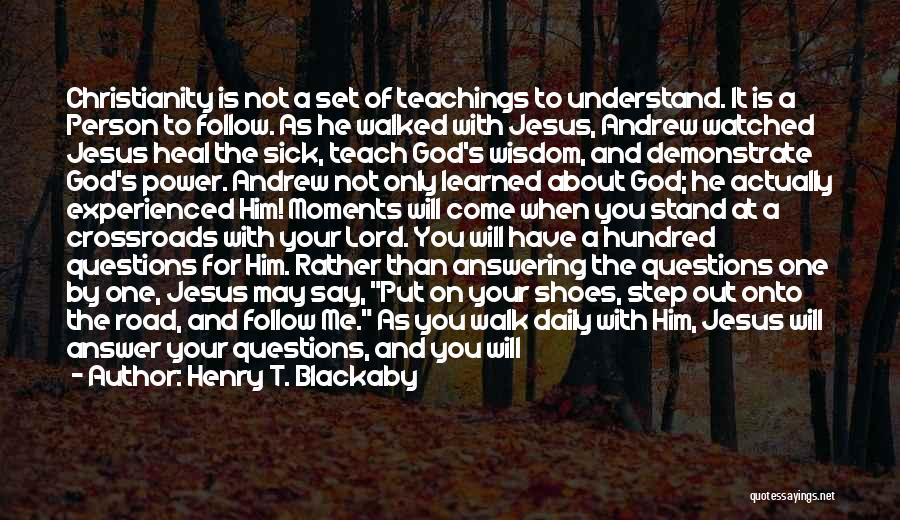 God Is Answering Quotes By Henry T. Blackaby