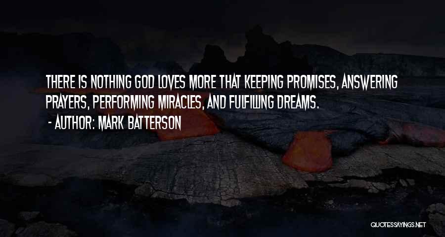 God Is Answering Quotes By Mark Batterson