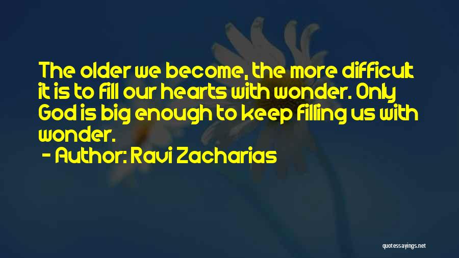 God Is Big Enough Quotes By Ravi Zacharias