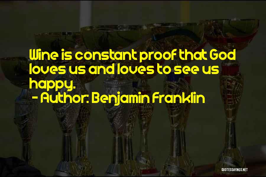 God Is Constant Quotes By Benjamin Franklin