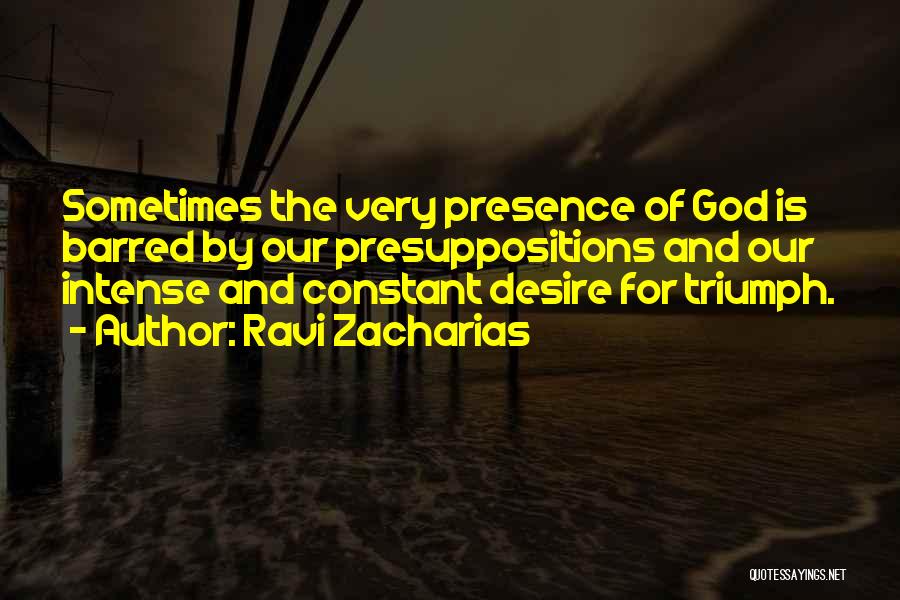 God Is Constant Quotes By Ravi Zacharias