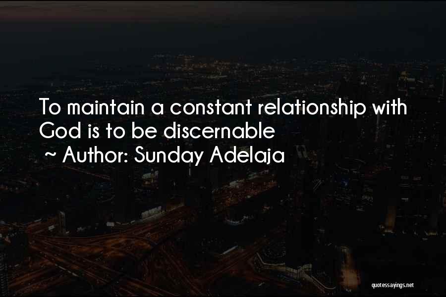 God Is Constant Quotes By Sunday Adelaja