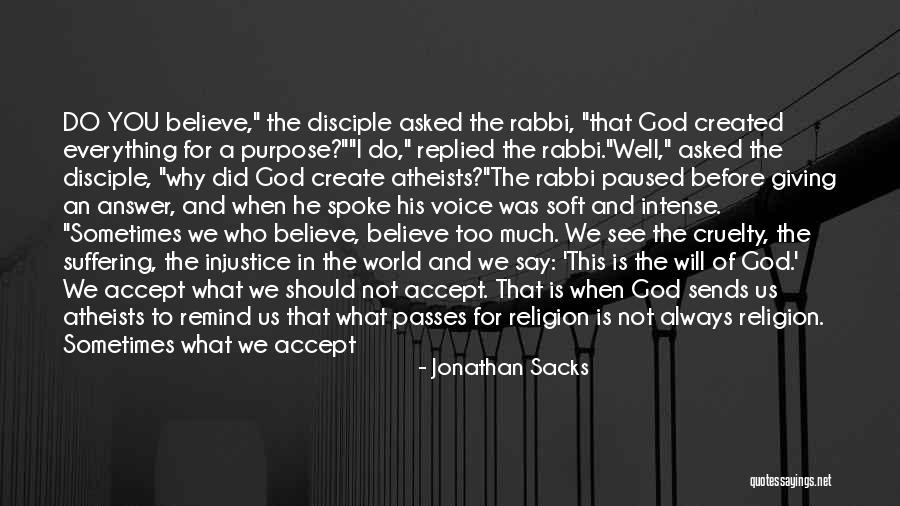 God Is Fighting For Us Quotes By Jonathan Sacks