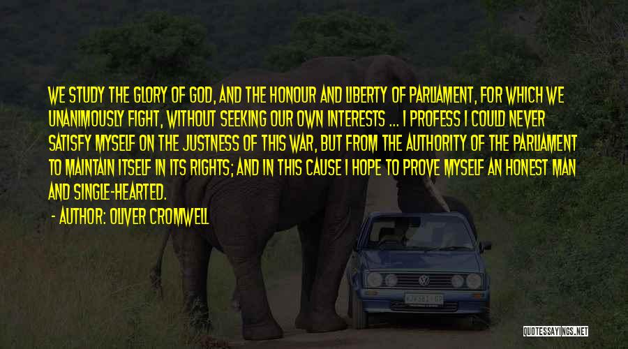 God Is Fighting For Us Quotes By Oliver Cromwell