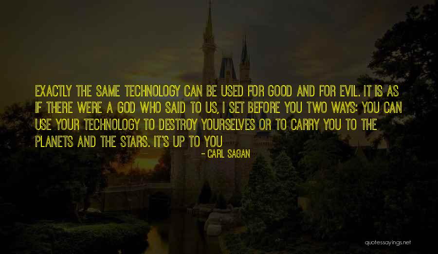 God Is For Us Quotes By Carl Sagan