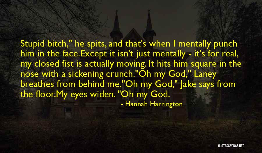 God Is Funny Quotes By Hannah Harrington