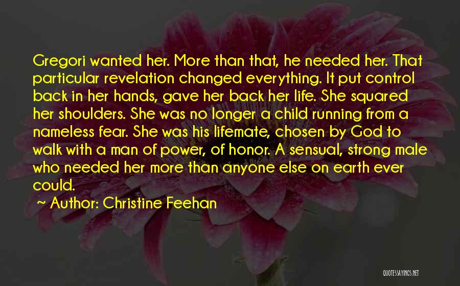 God Is In Control Of My Life Quotes By Christine Feehan