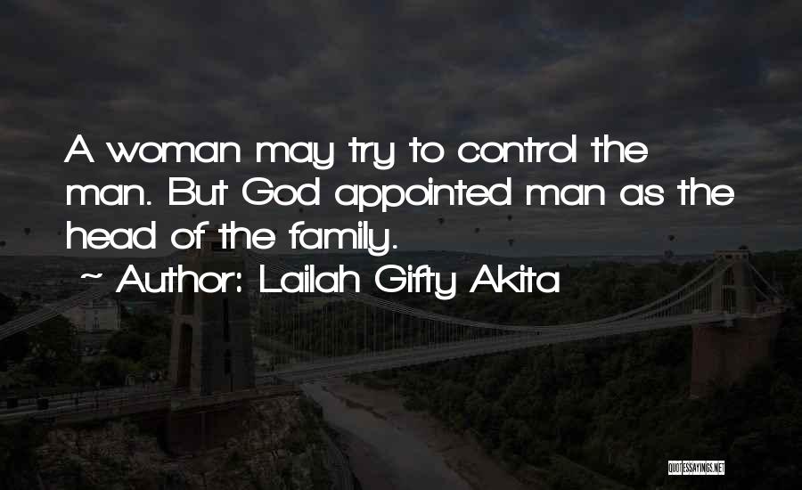 God Is In Control Of My Life Quotes By Lailah Gifty Akita