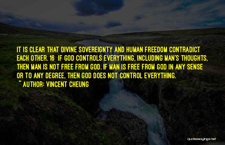 God Is In Control Quotes By Vincent Cheung