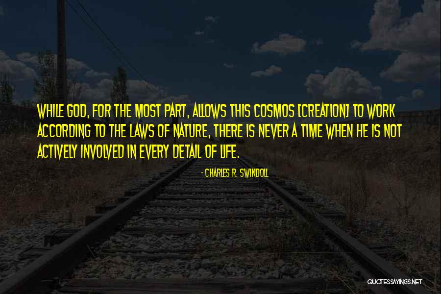 God Is Involved Quotes By Charles R. Swindoll God Is Involved Quotes By Charles R. Swindoll