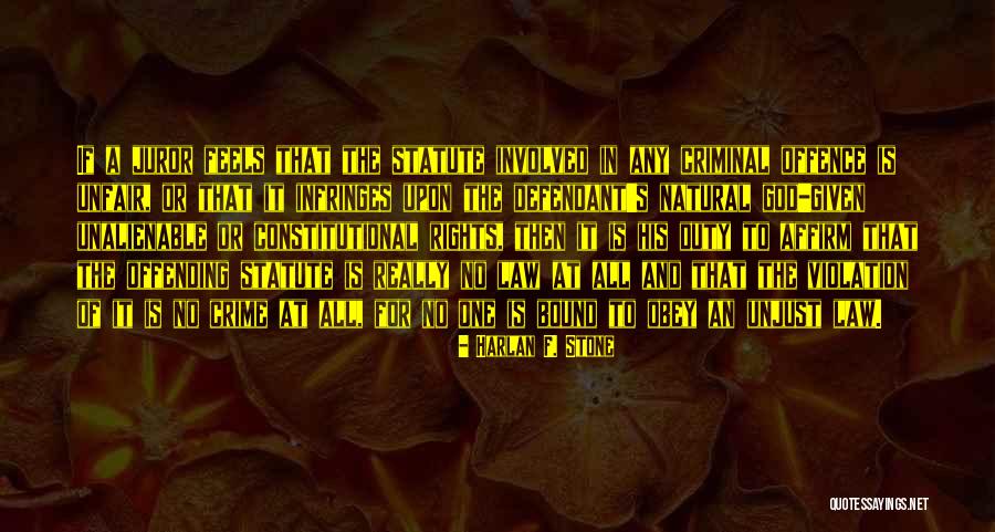 God Is Involved Quotes By Harlan F. Stone God Is Involved Quotes By Harlan F. Stone