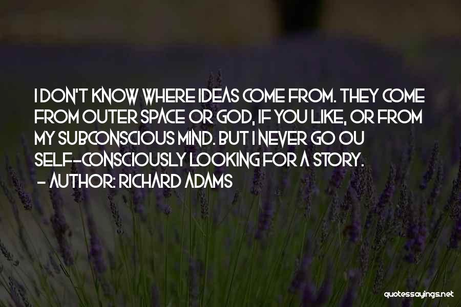 God Is Looking Out For You Quotes By Richard Adams
