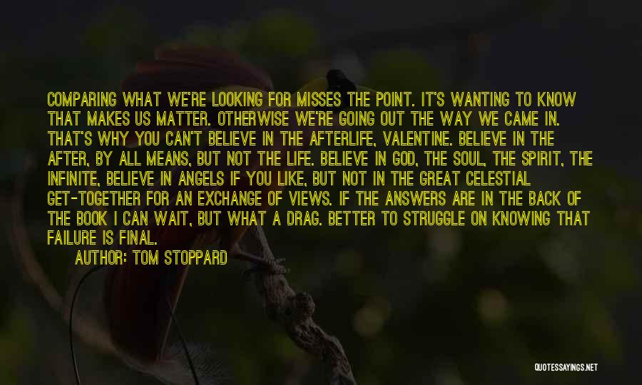 God Is Looking Out For You Quotes By Tom Stoppard