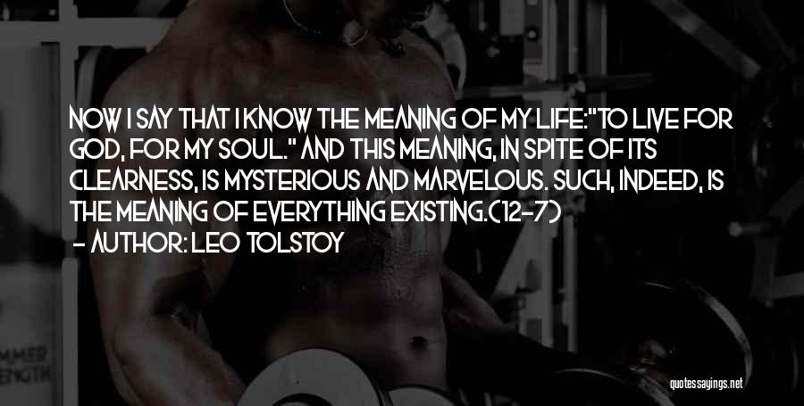 God Is Marvelous Quotes By Leo Tolstoy